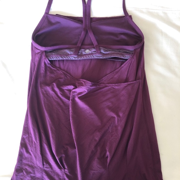 Lululemon CYB Workout Tank September Plum Size 8 - Picture 5 of 11